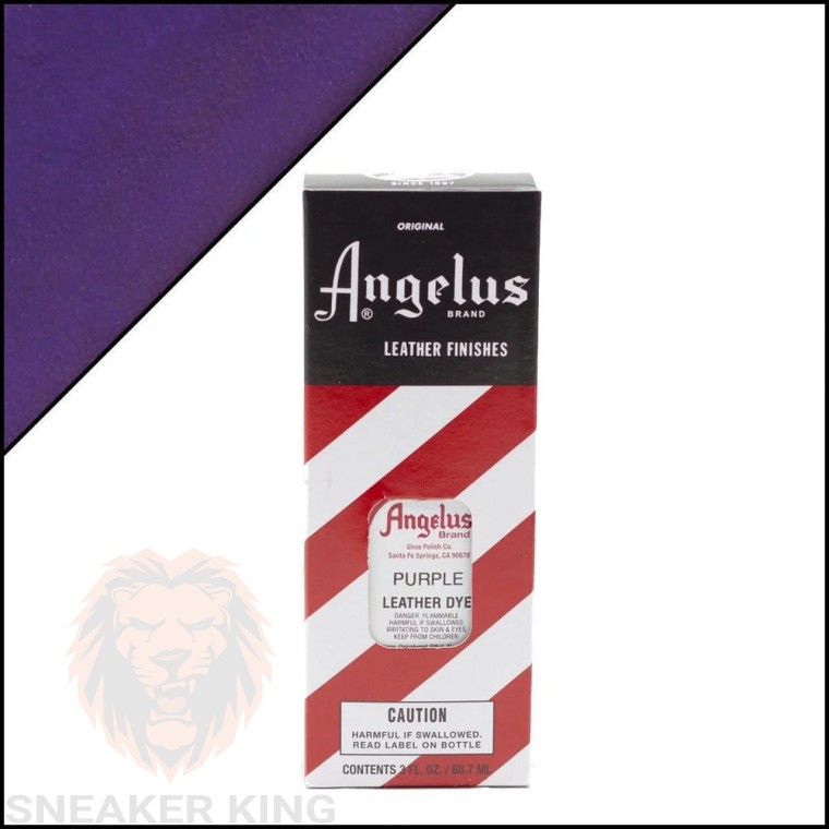 Барвник для шкіри Angelus leather dye Purple (пурпурний) made in USA